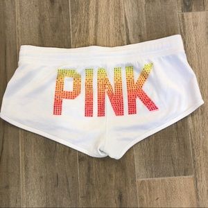 PINK Victoria’s Secret Crystal Bling Dog Shorts